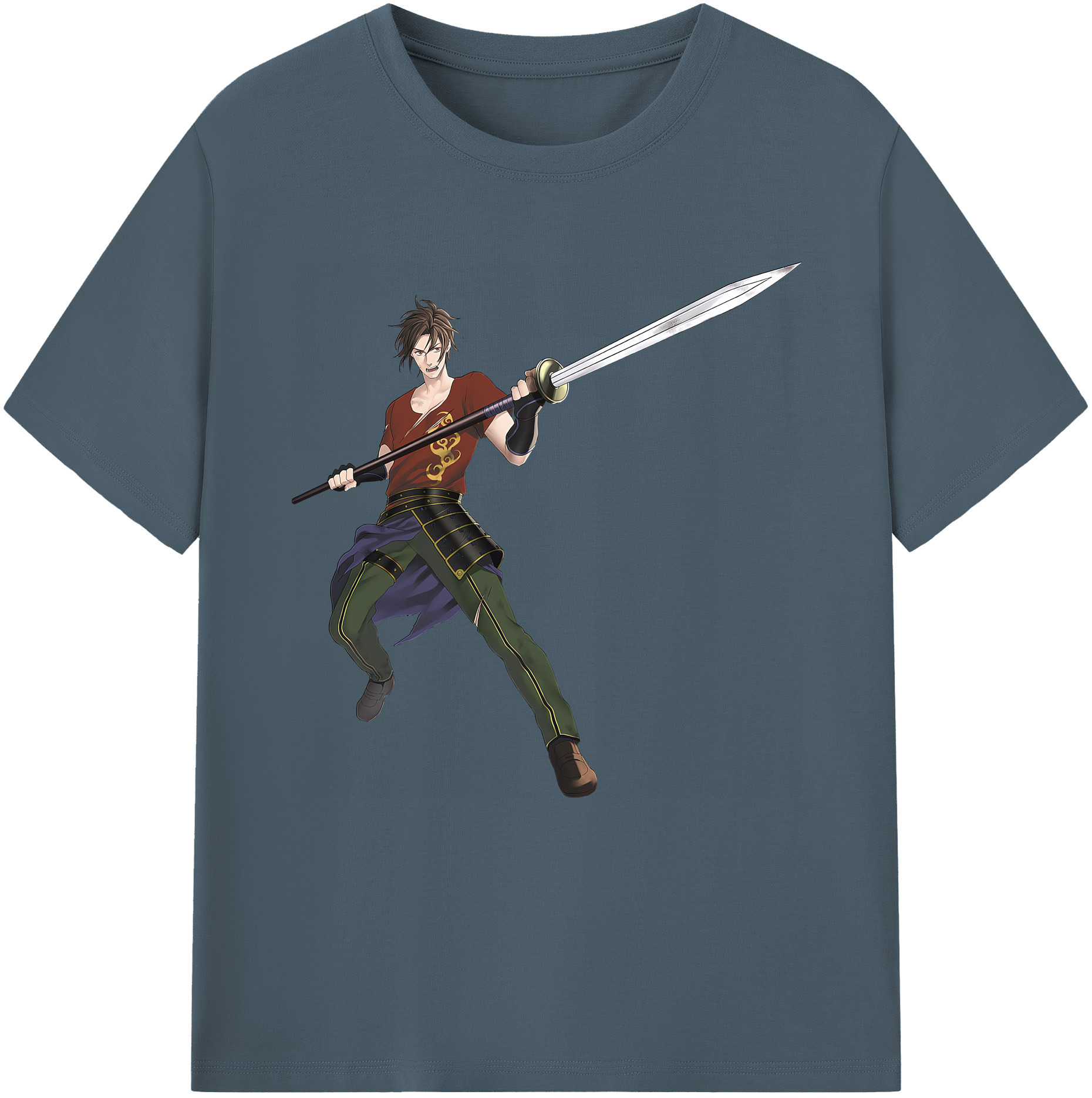 （画像用） 刀剣乱舞 Touken Ranbu 綿100％半袖Tシャツ（フロントプリント）